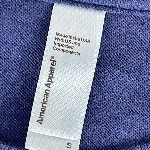 #Build The Wall Navy Blue T-Shirt - Picture 3 of 3